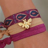 Elastiques Ibiza Burgundy bee